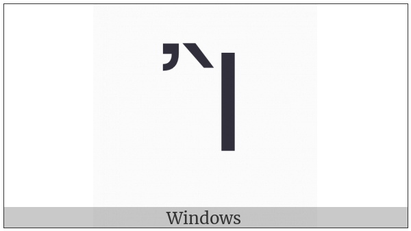 Greek Capital Letter Iota With Psili And Varia on various operating systems