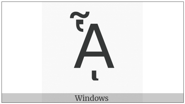 Greek Capital Letter Alpha With Dasia And Perispomeni And Prosgegrammeni on various operating systems