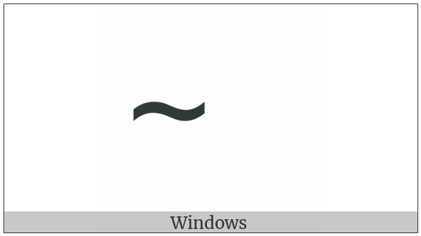 Combining Tilde Overlay on various operating systems