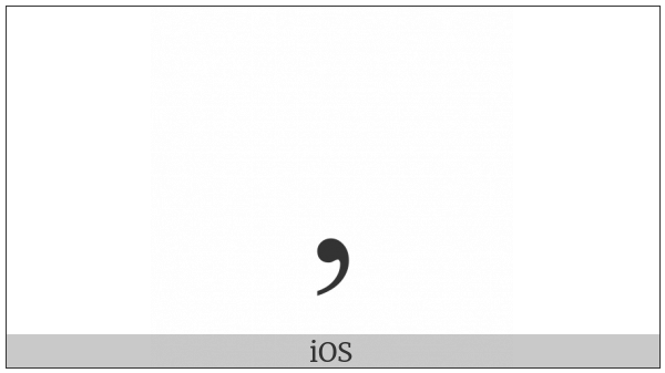Single Low-9 Quotation Mark on various operating systems