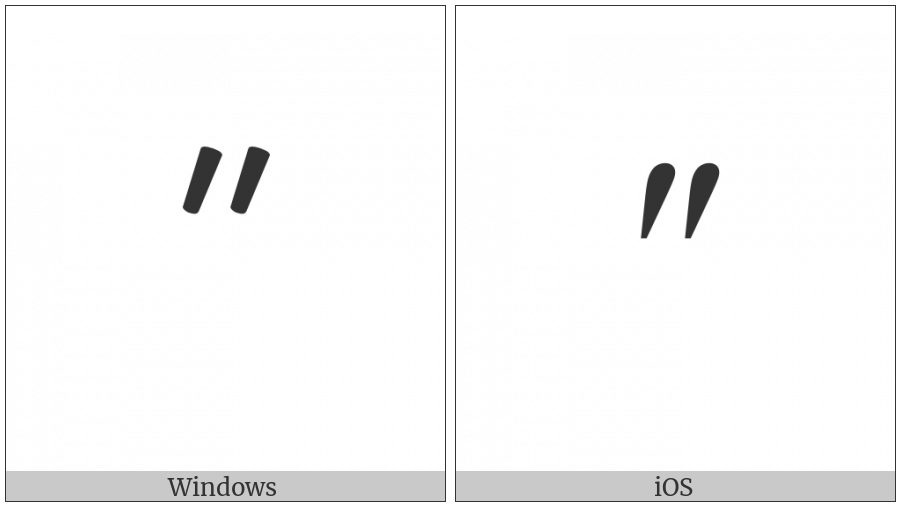 Double Prime on various operating systems
