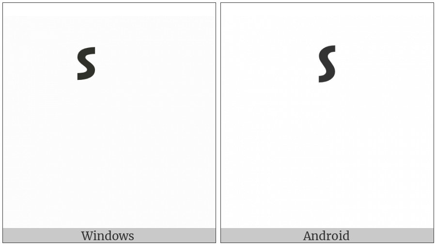 Combining Vertical Tilde on various operating systems