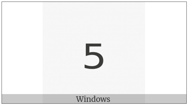 Subscript Five on various operating systems