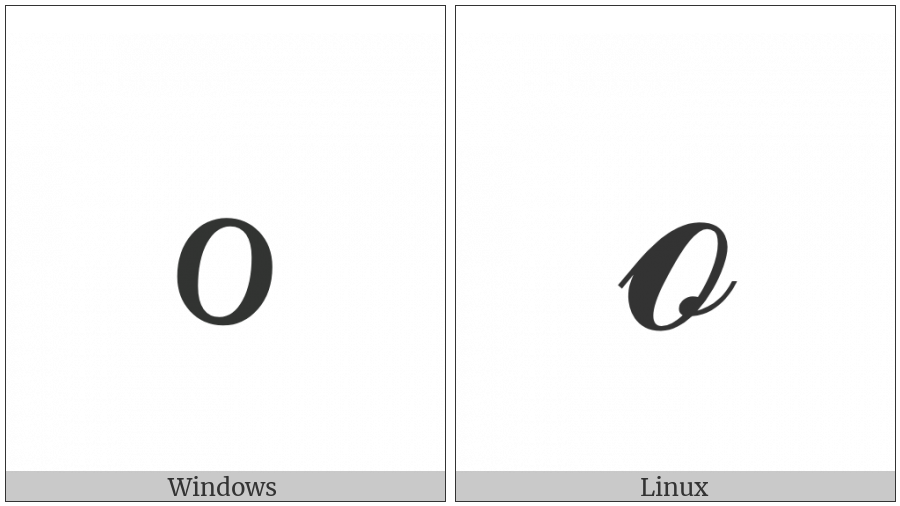 Script Small O on various operating systems