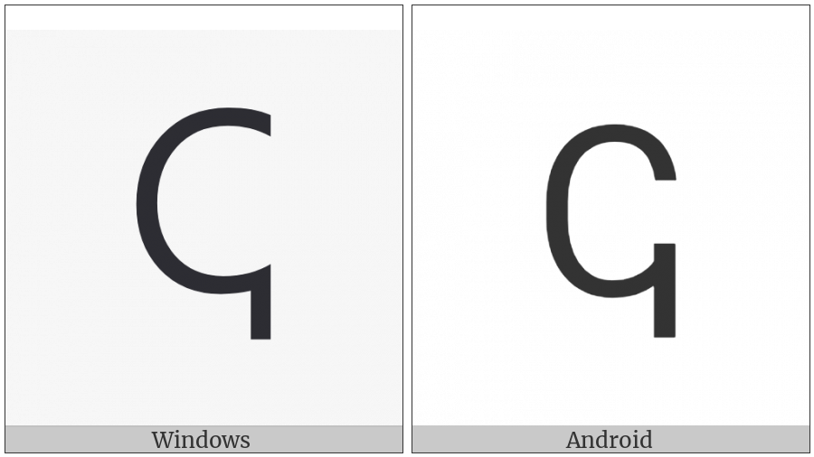 Roman Numeral Six Late Form on various operating systems