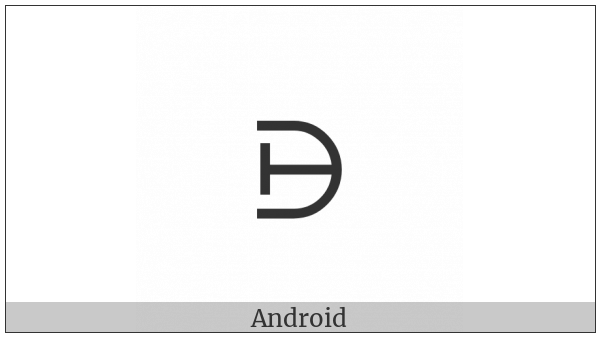 Contains With Vertical Bar At End Of Horizontal Stroke on various operating systems