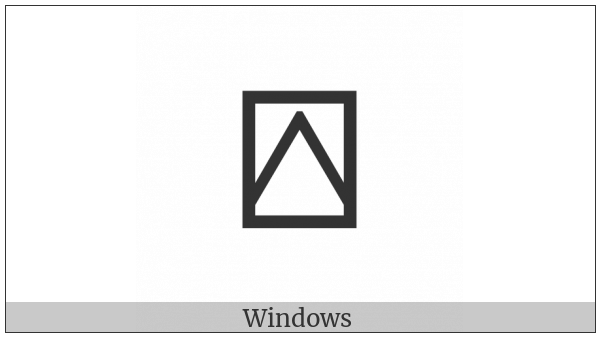 Apl Functional Symbol Quad Up Caret on various operating systems