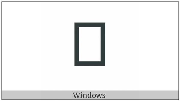 Bamum Letter Phase-A Mansuae on various operating systems