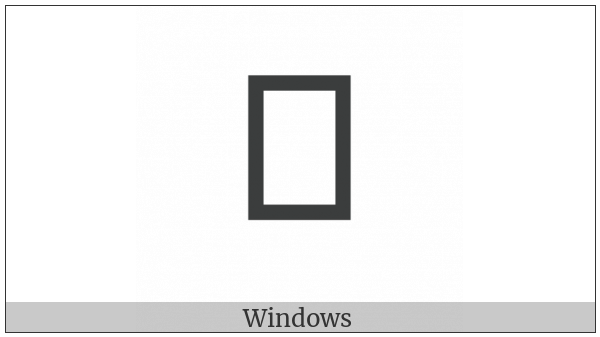 Bamum Letter Phase-A Maesi on various operating systems