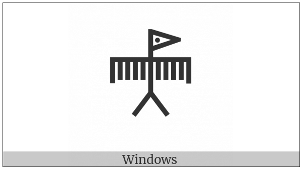 Bamum Letter Phase-C Maesi on various operating systems