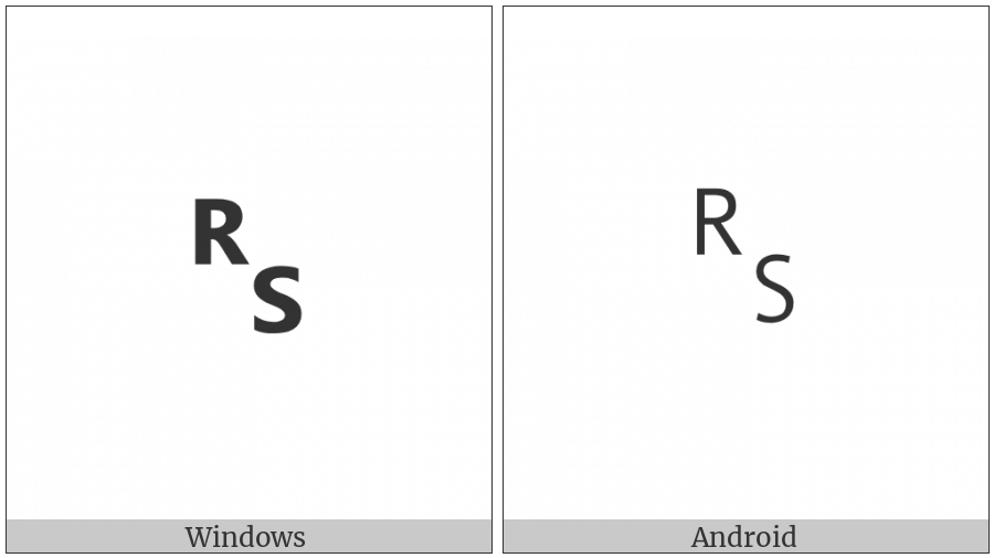 Symbol For Record Separator on various operating systems