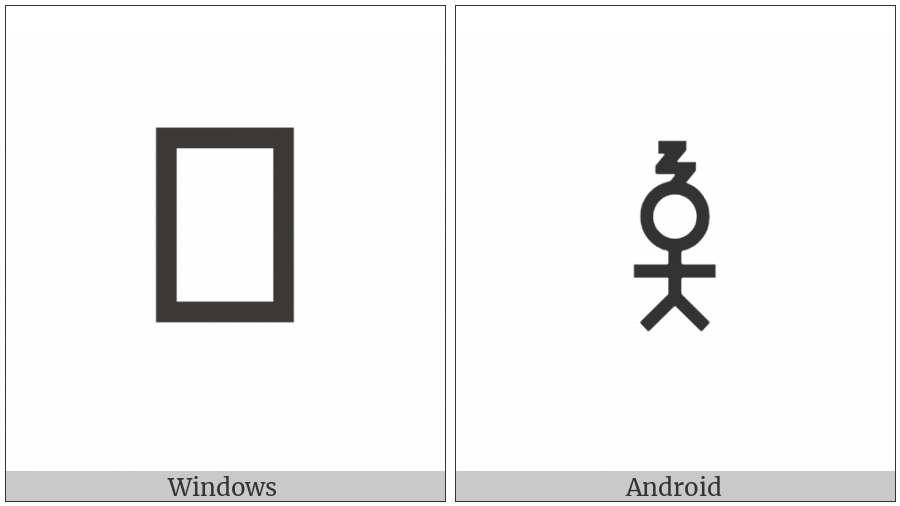 Bamum Letter Phase-E Yiee on various operating systems