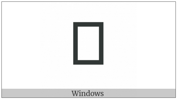 Bamum Letter Phase-E Ngkup on various operating systems