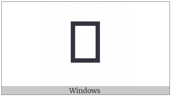 Bamum Letter Phase-E Ma on various operating systems