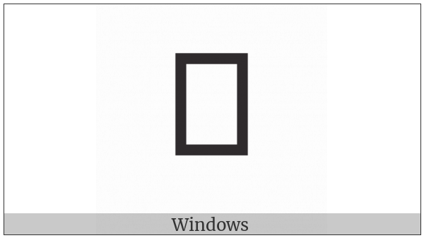 Bamum Letter Phase-F Kyee on various operating systems