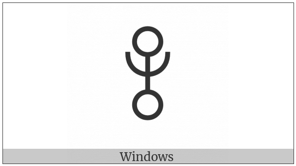 Bamum Letter Phase-F Li on various operating systems