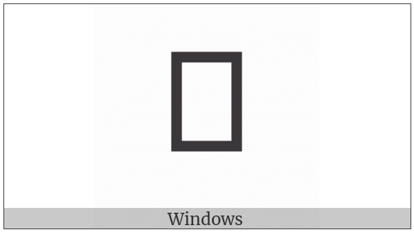 Bassa Vah Letter Uwu on various operating systems