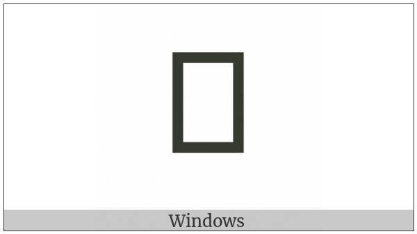 Circled Number Twenty on various operating systems