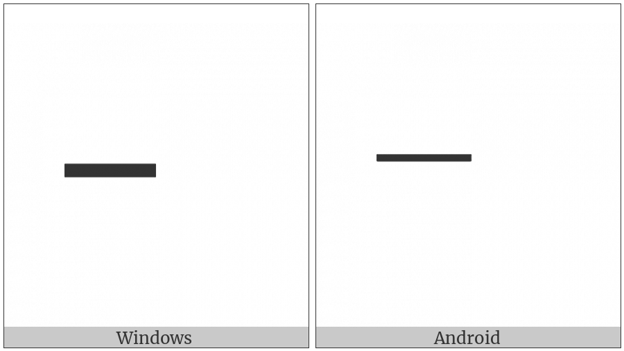 Box Drawings Light Left on various operating systems