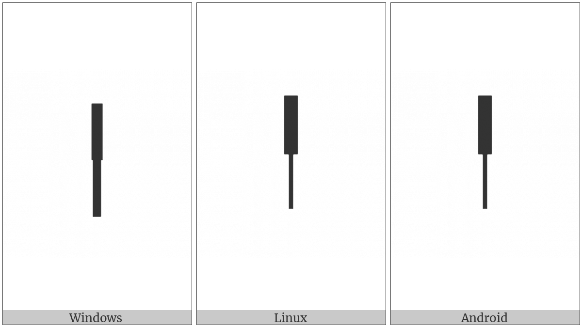 Box Drawings Heavy Up And Light Down on various operating systems