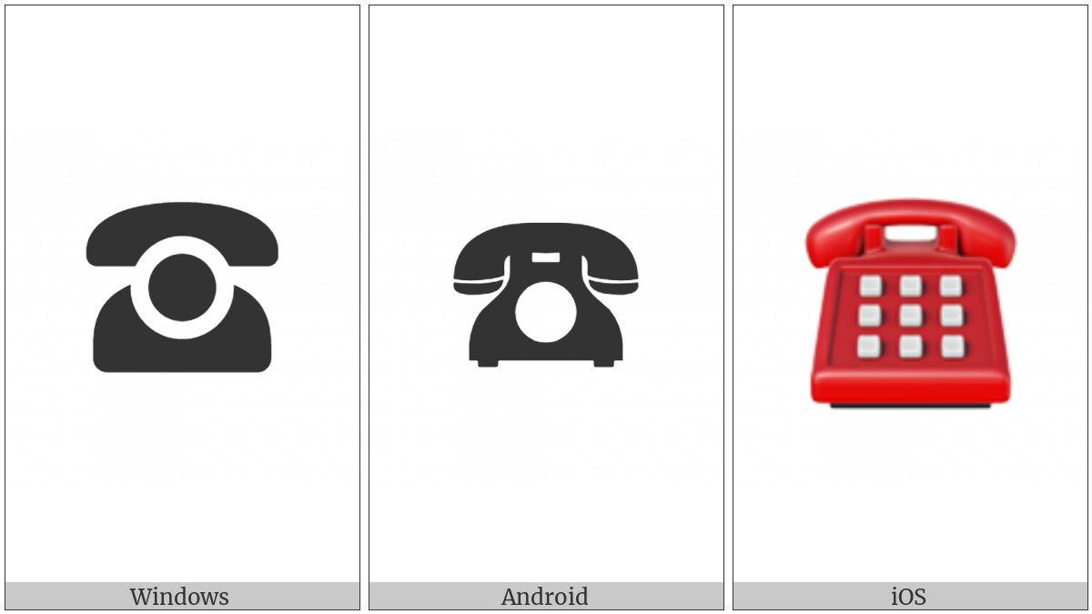 Black Telephone on various operating systems