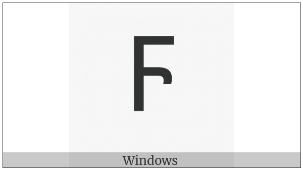 Greek Letter Digamma on various operating systems