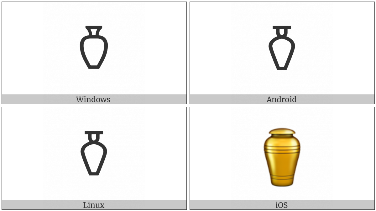 Funeral Urn on various operating systems