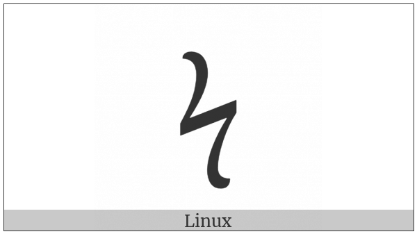 Greek Small Letter Koppa on various operating systems