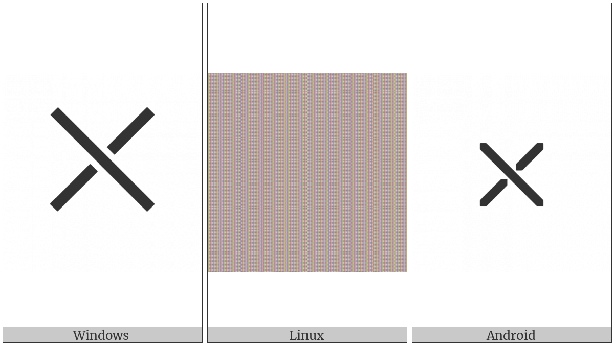 Crossing Lanes on various operating systems
