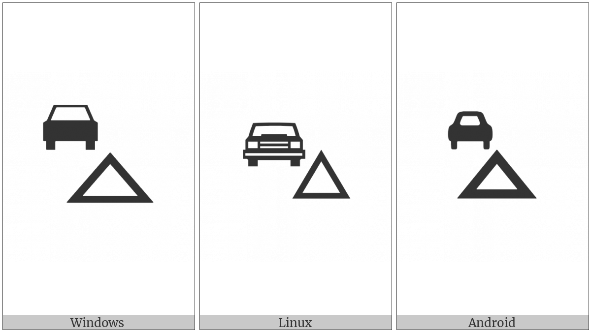 Disabled Car on various operating systems