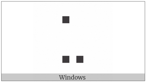 Braille Pattern Dots-178 on various operating systems