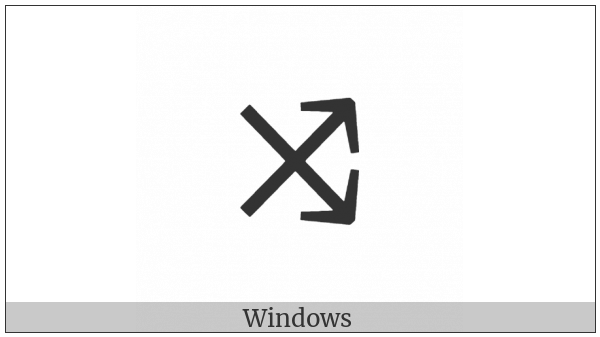 North East Arrow And South East Arrow on various operating systems