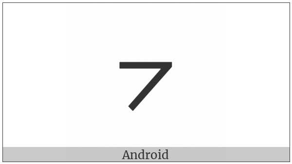 Turned Angle on various operating systems