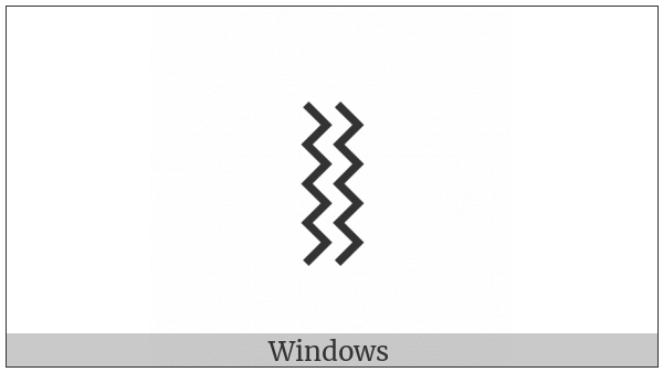 Left Double Wiggly Fence on various operating systems