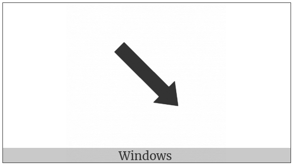 South East Black Arrow on various operating systems