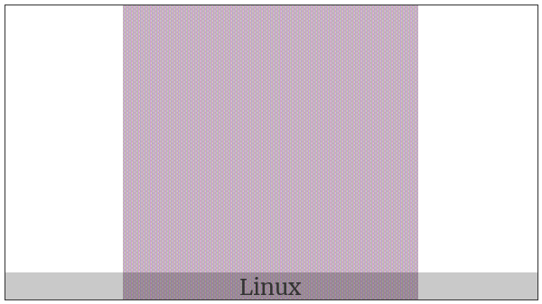 Top Left Half Bracket on various operating systems