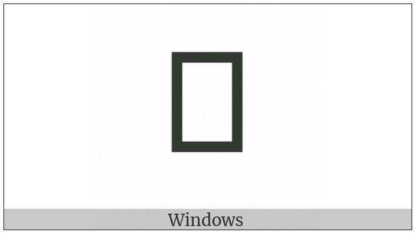 Musical Symbol Double Flat on various operating systems