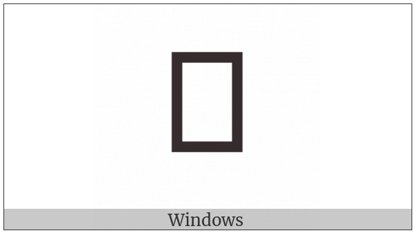 Mathematical Monospace Capital C on various operating systems