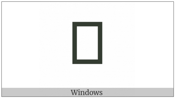 Mende Kikakui Combining Number Hundreds on various operating systems