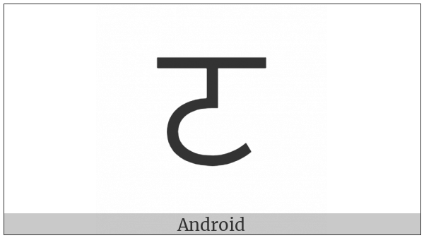 Bopomofo Letter O on various operating systems