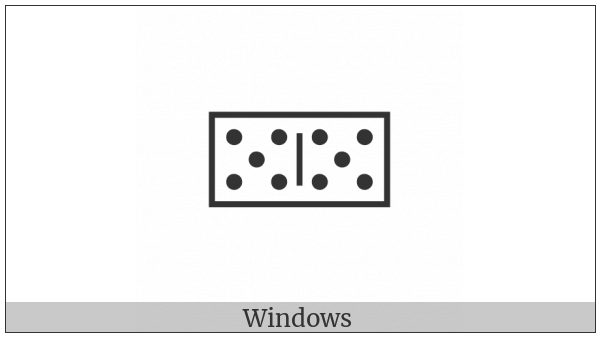 Domino Tile Horizontal-05-05 on various operating systems