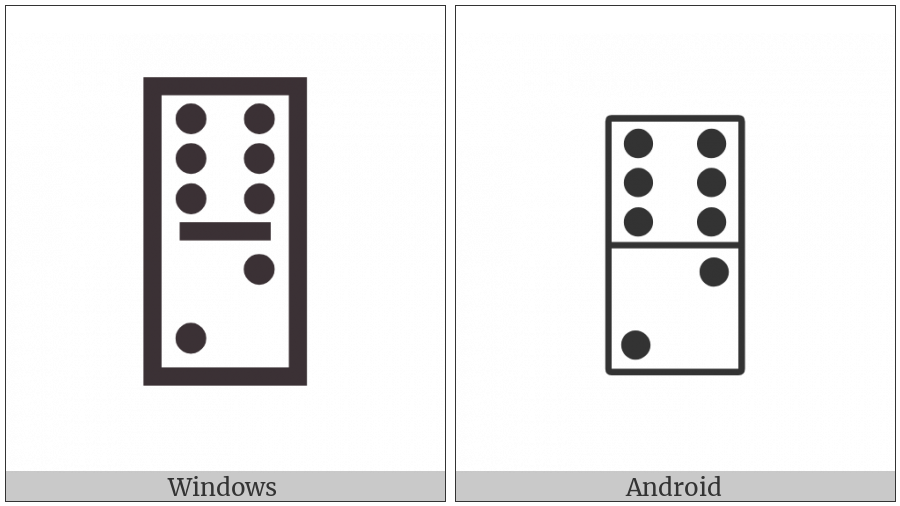 Domino Tile Vertical-06-02 on various operating systems