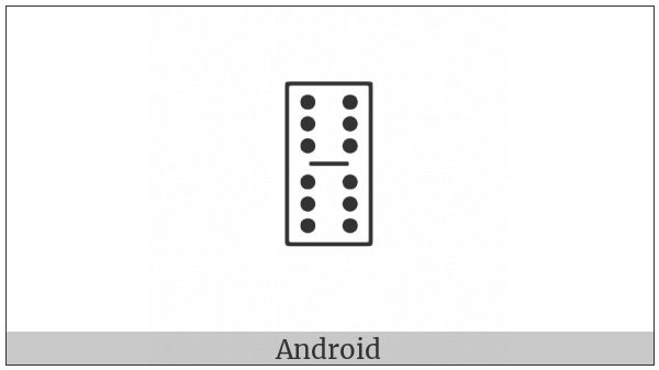 Domino Tile Vertical-06-06 on various operating systems