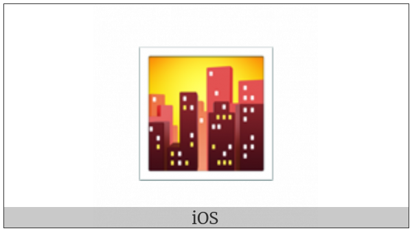 Cityscape At Dusk on various operating systems