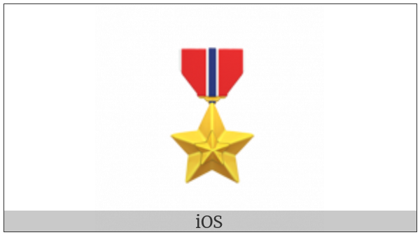 Military Medal on various operating systems