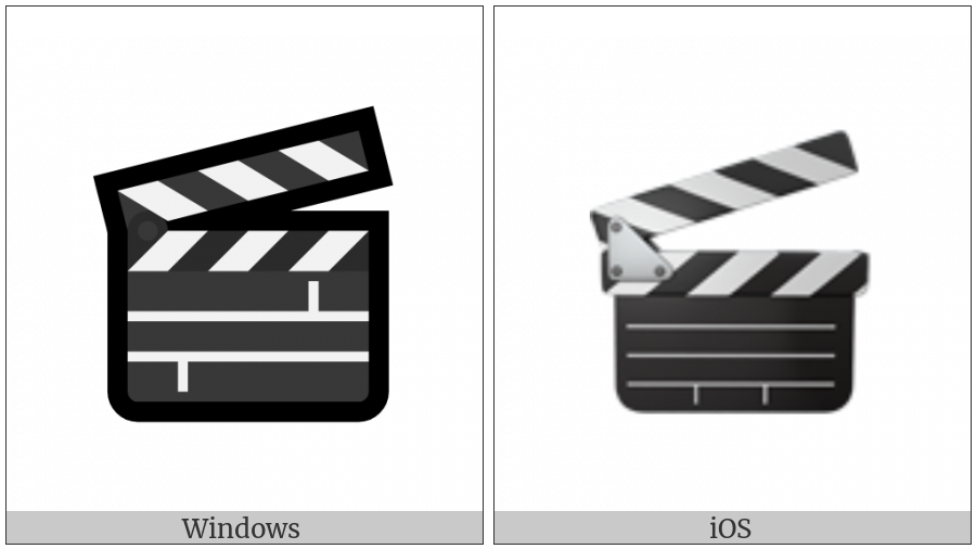 Clapper Board on various operating systems