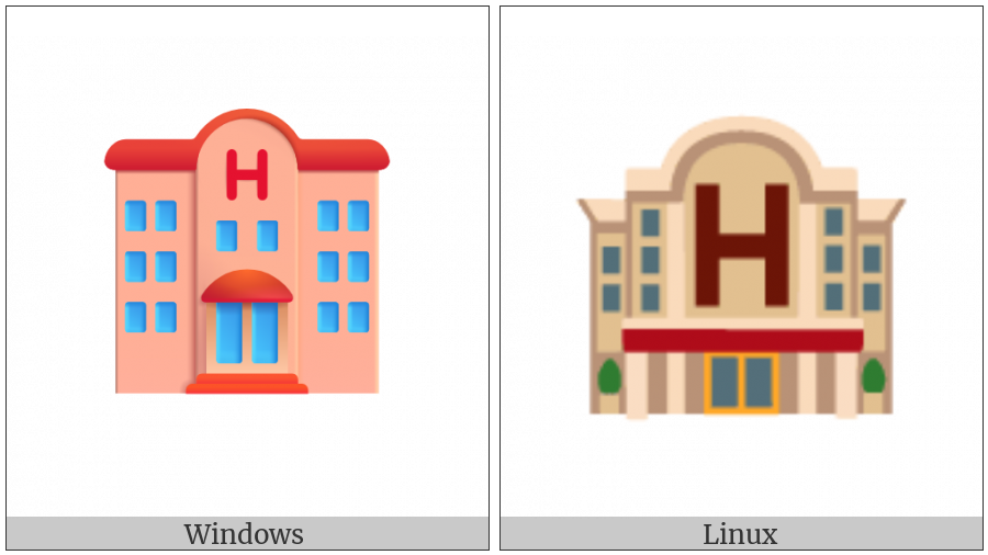 Hotel on various operating systems
