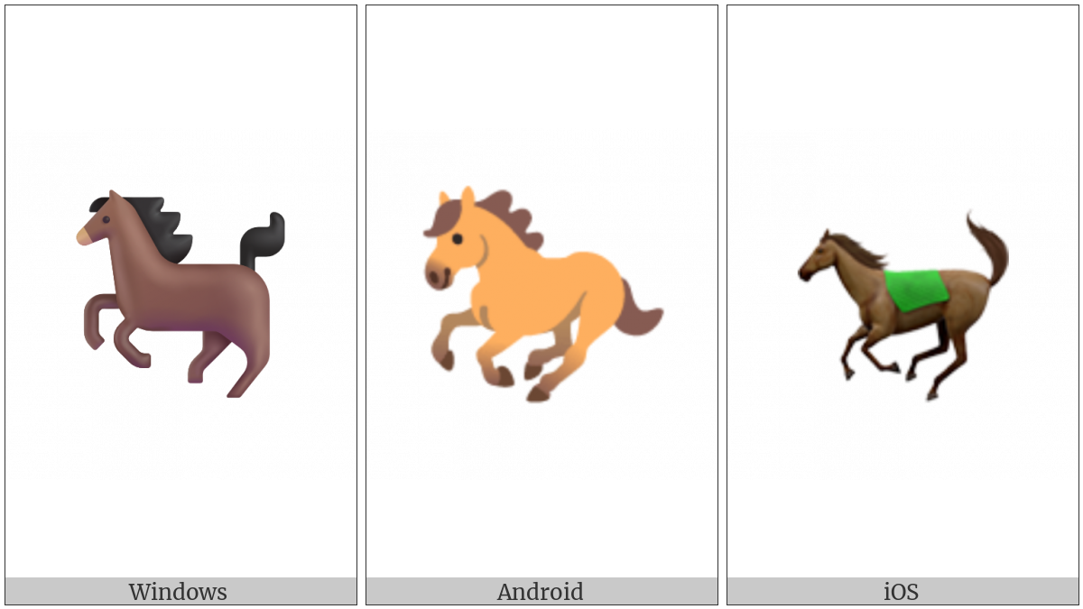 Horse on various operating systems