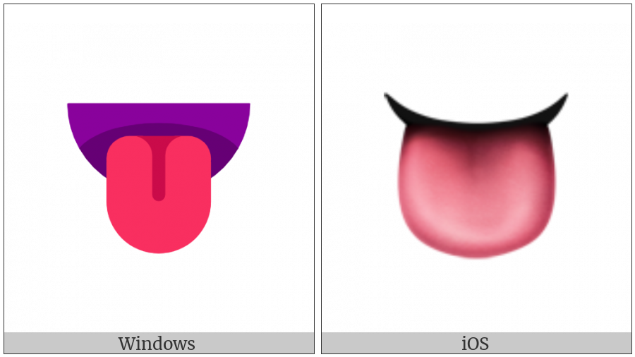 Tongue on various operating systems