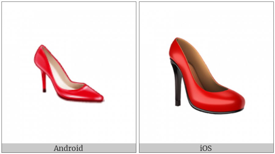 High-Heeled Shoe on various operating systems